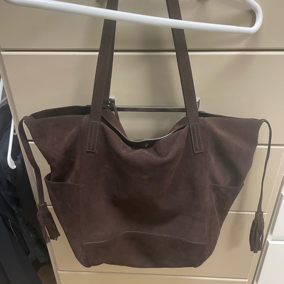 Michael Kors Ashbury XL Tote - brown suede - Picture 2 of 6
